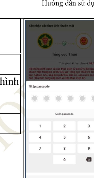 Nhập passcode