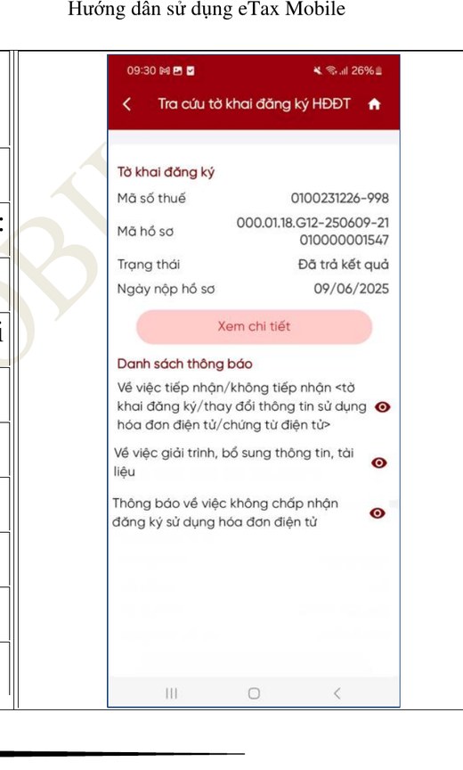 Danh s&aacute;ch th&ocirc;ng b&aacute;o